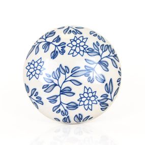 La finesse Porcelánová úchytka Blue Print