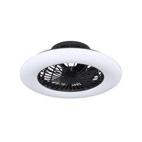 Globo 03628B - LED Stmievateľné stropné svietidlo s ventilátorom LED/30W/230V + DO