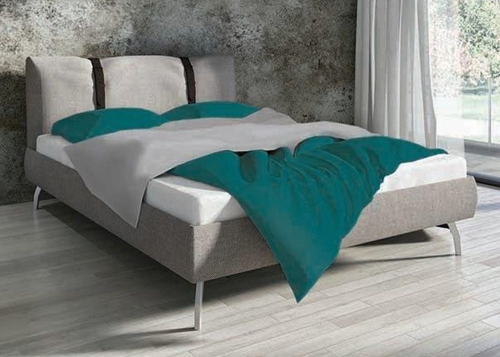 DomTextilu Bavlnené obojstranné posteľné obliečky tyrkysovozelenej farby 3 časti: 1ks 160 cmx200 + 2ks 70 cmx80 Tyrkysová 32110-162146