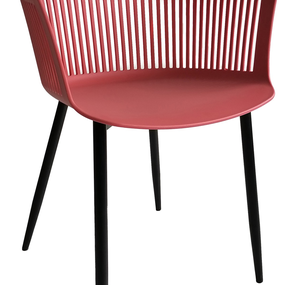 Jedálenská stolička Charlotte, červená