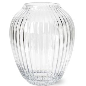 KÄHLER Sklenená váza Hammershøi Clear 18,5 cm
