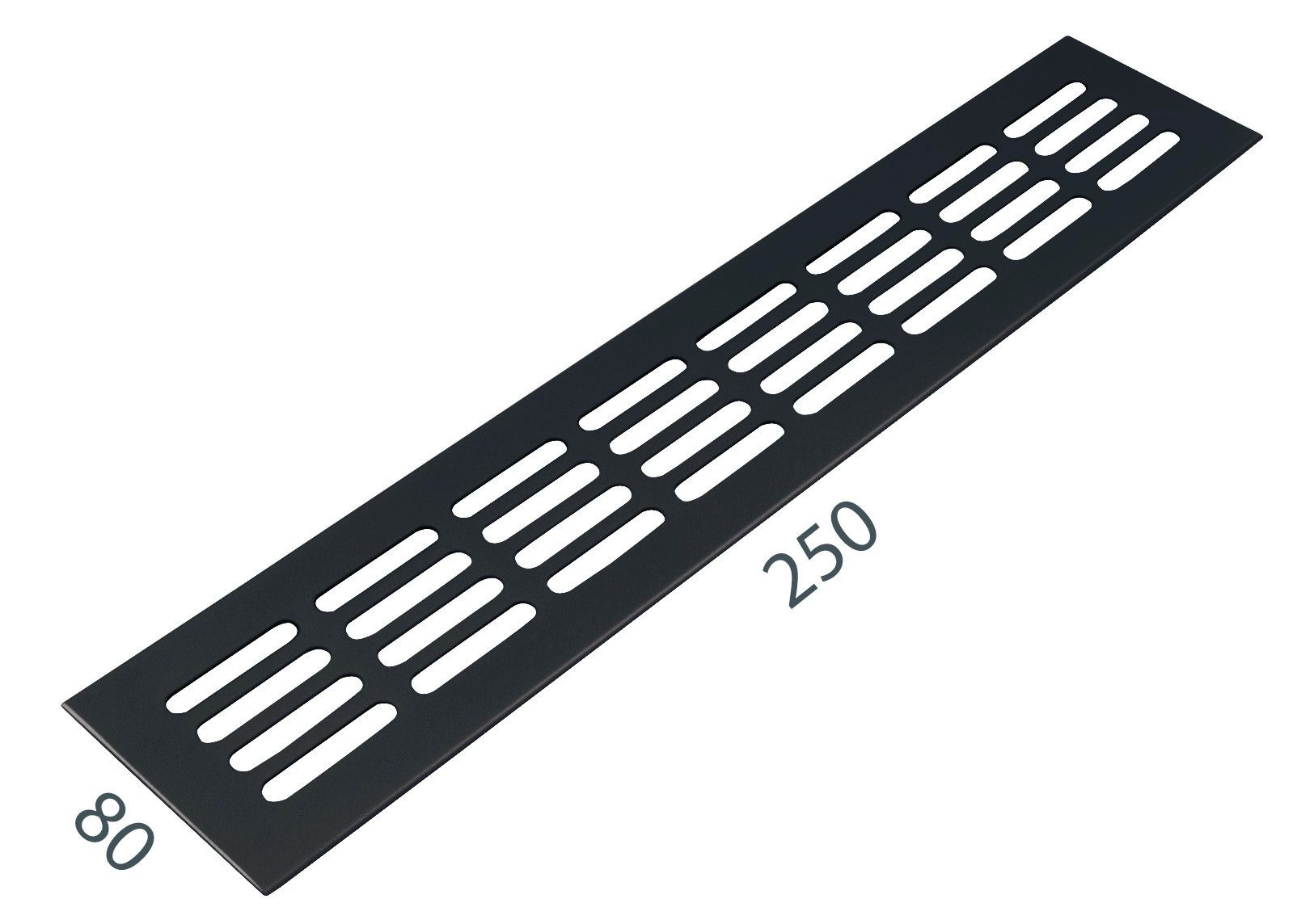 SRL - ALFA vetracia mriežka 80 x 250 mm 80 mm, 250 mm