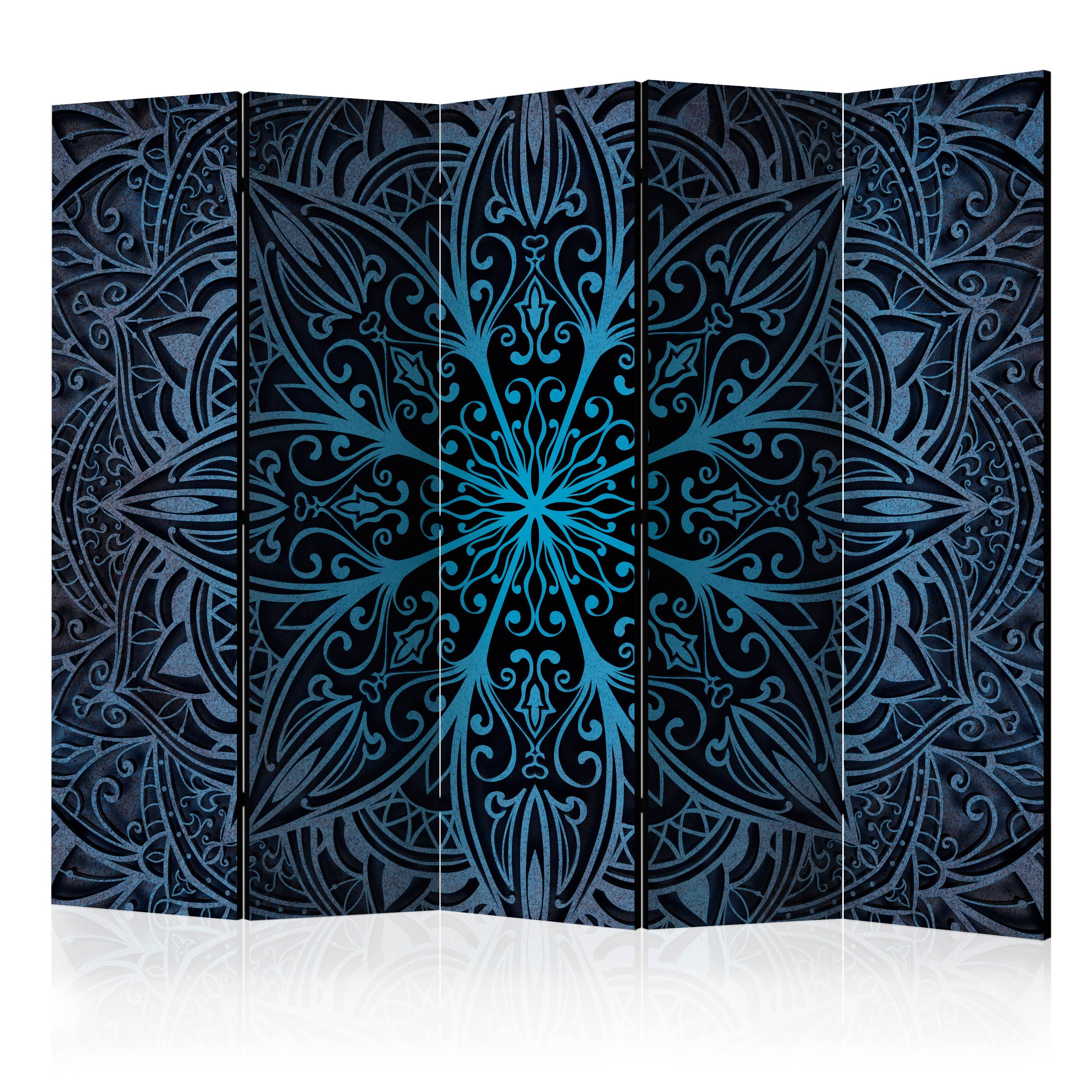 Artgeist Paraván - Feathers (Blue) II [Room Dividers]