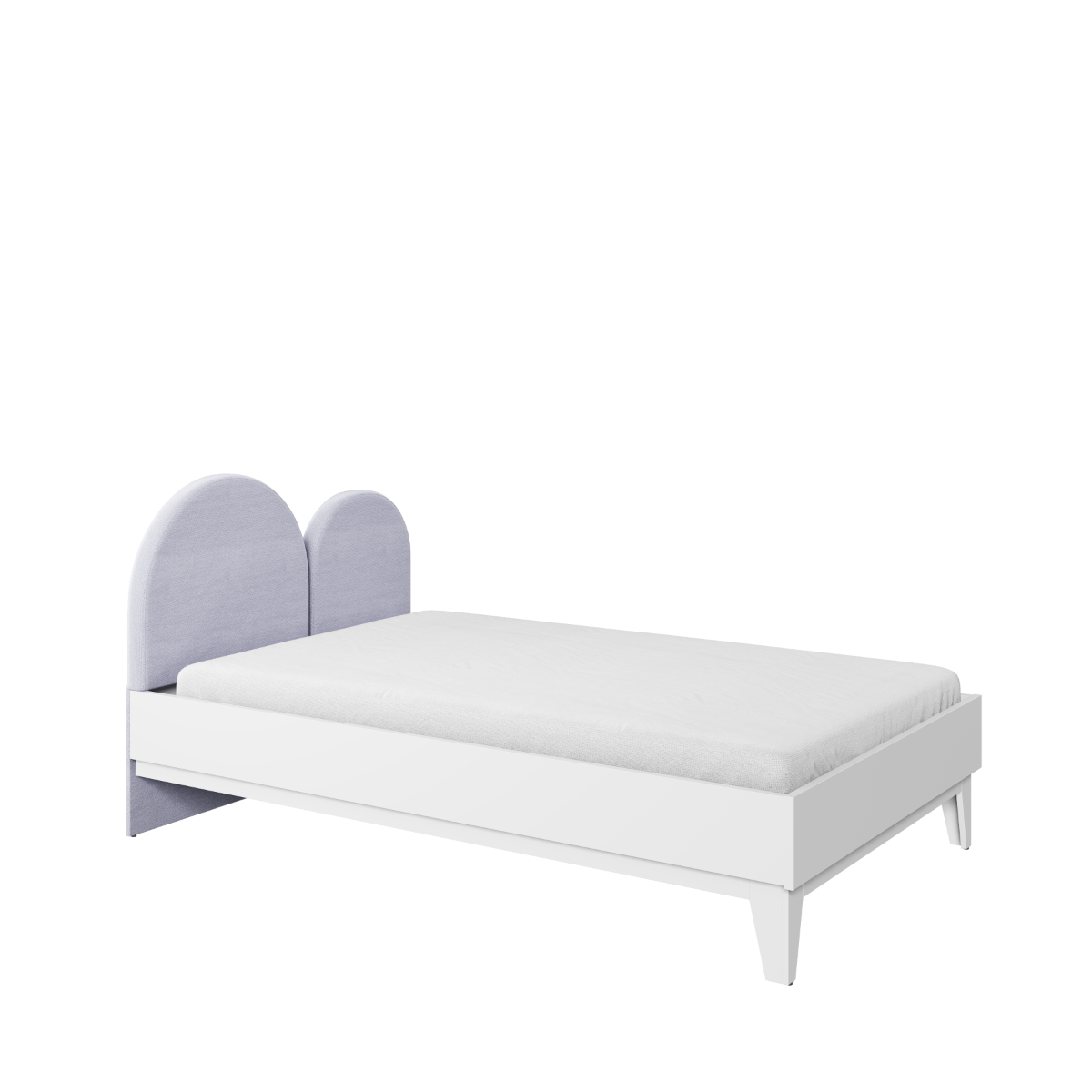 FALIN posteľ 120x200, biela