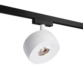 Molto Luce Koľajnicové LED Vibo Volare 927 biela/čierna 35°, Obývacia izba / jedáleň, hliník, 8W, K: 11.2cm