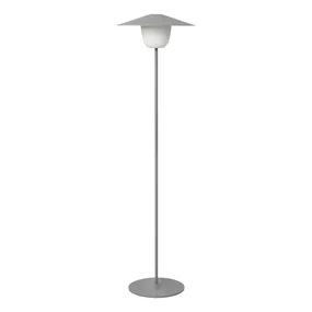 Sivá vysoká LED lampa Blomus Ani Lamp