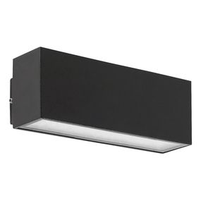 Rabalux 77075 - LED Vonkajšie nástenné svietidlo MATARO LED/10W/230V IP54 čierna