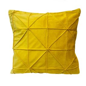 Dekoračná obliečka 45x45cm Cube Žltá TiaHome