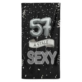 Osuška Stále sexy – čierna (vek: 57)