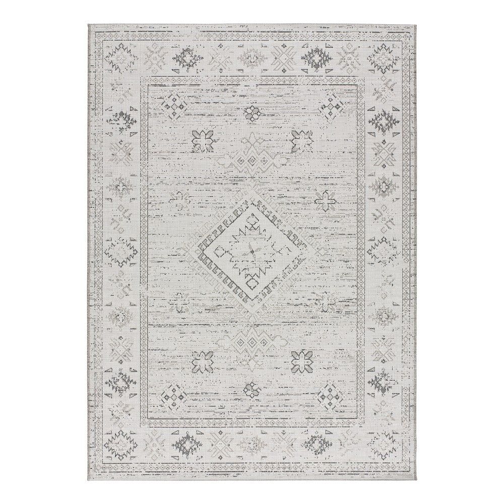 Béžovo-sivý vonkajší koberec Universal Ballia, 155 x 230 cm