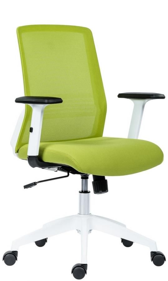 ANTARES -  ANTARES Kancelárska stolička NOVELLO WHITE zelená