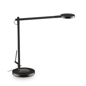 Ideallux Ideal Lux Futura LED lampa na písací stôl čierna, Pracovňa / Kancelária, hliník, plast, 10W, L: 18.5 cm, K: 65.5cm