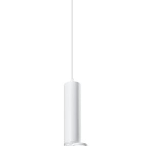 Závesná lampa TUBA 1xGU10 Candellux Biela