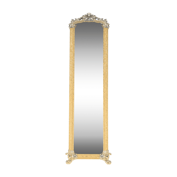 Stojanové zrkadlo, zlatá, ODINE