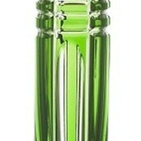 Krištáľová váza Nora, farba zelená, výška 155 mm