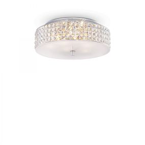 prisadené nástenné a stropné svietidlo Ideal lux ROMA 000657 - chróm
