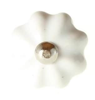 La finesse Porcelánová úchytka Cream Flower
