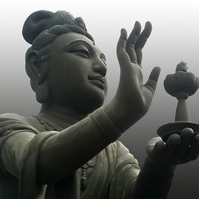 Feng Shui Fototapety - Kamenný Budha 18614 - vinylová
