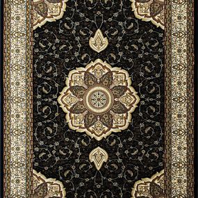 Berfin Dywany Kusový koberec Anatolia 5328 S (Black) - 150x230 cm