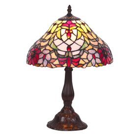 Rabalux 8090 - Tiffany vitrážová stolná lampa MIRELLA 1xE27/60W/230V