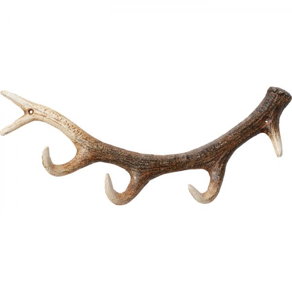 KARE Design Nástěnný věšák Antler - přírodní, 35cm