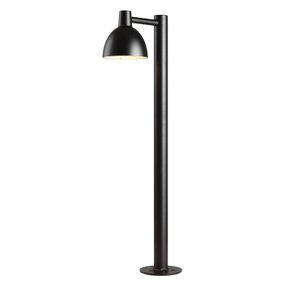 Louis Poulsen Toldbod chodníkové svietidlo, čierne, hliník, akryl, E14, 40W, K: 90cm