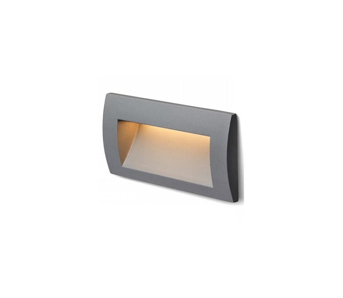 RED - Design Rendl - R12538 - LED Vonkajšie vstavané svietidlo GORDIQ LED/3W/230V IP65