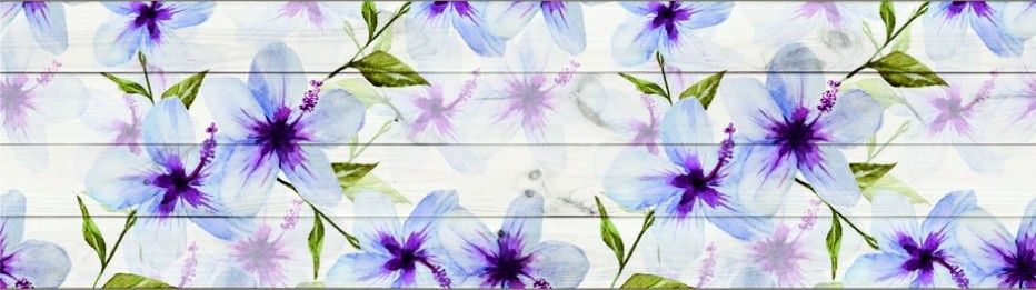 WB 8235 AG Design Samolepiace bordúra na stenu Flowers, veľkosť 14 cm x 5 m