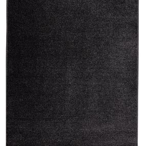 Vopi koberce Kusový koberec Eton čierny 78 - 120x170 cm