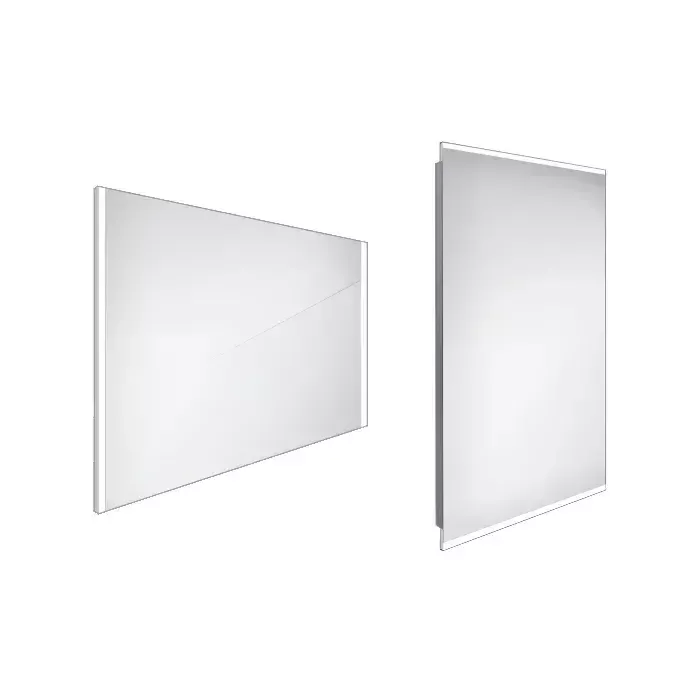 Nimco zrkadlo LED 900 x 700 Model 11000 hliníkový rám ZP 11019 ZP 11019