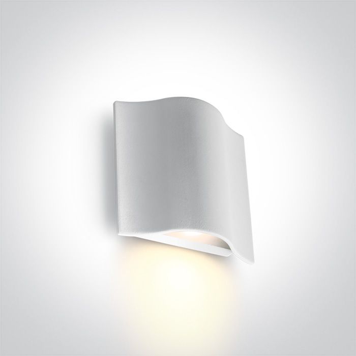 Moderné svietidlo ONE LIGHT ext. nástenné svietidlo 67422/W/W