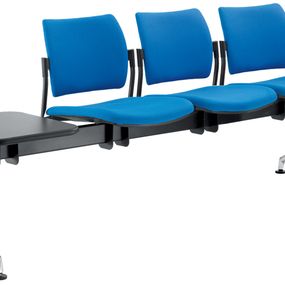 LD SEATING lavice DREAM 140-3T-N1, podnož čierna, se stolkem