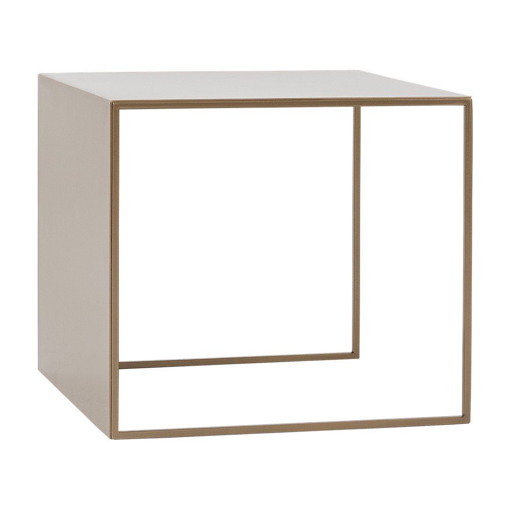 Odkladací stolík v zlatej farbe CustomForm 2Wall
