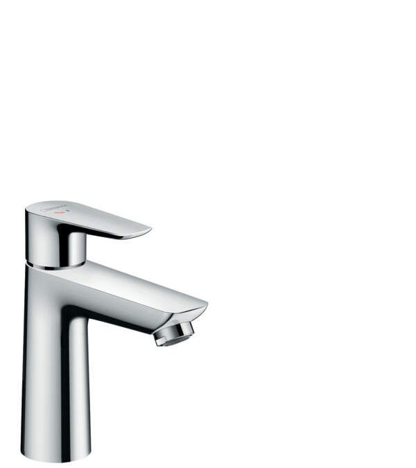 HansGrohe Talis E - Páková umývadlová batéria 110 CoolStart s odtokovou súpravou s ťahadlom, chróm 71713000