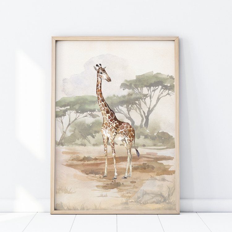 Plagát Safari - Žirafa P329