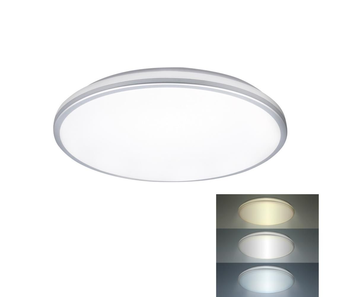 Solight WO796- LED Kúpeľňové stropné svietidlo LED/18W/230V 3000/4000/6500K IP54