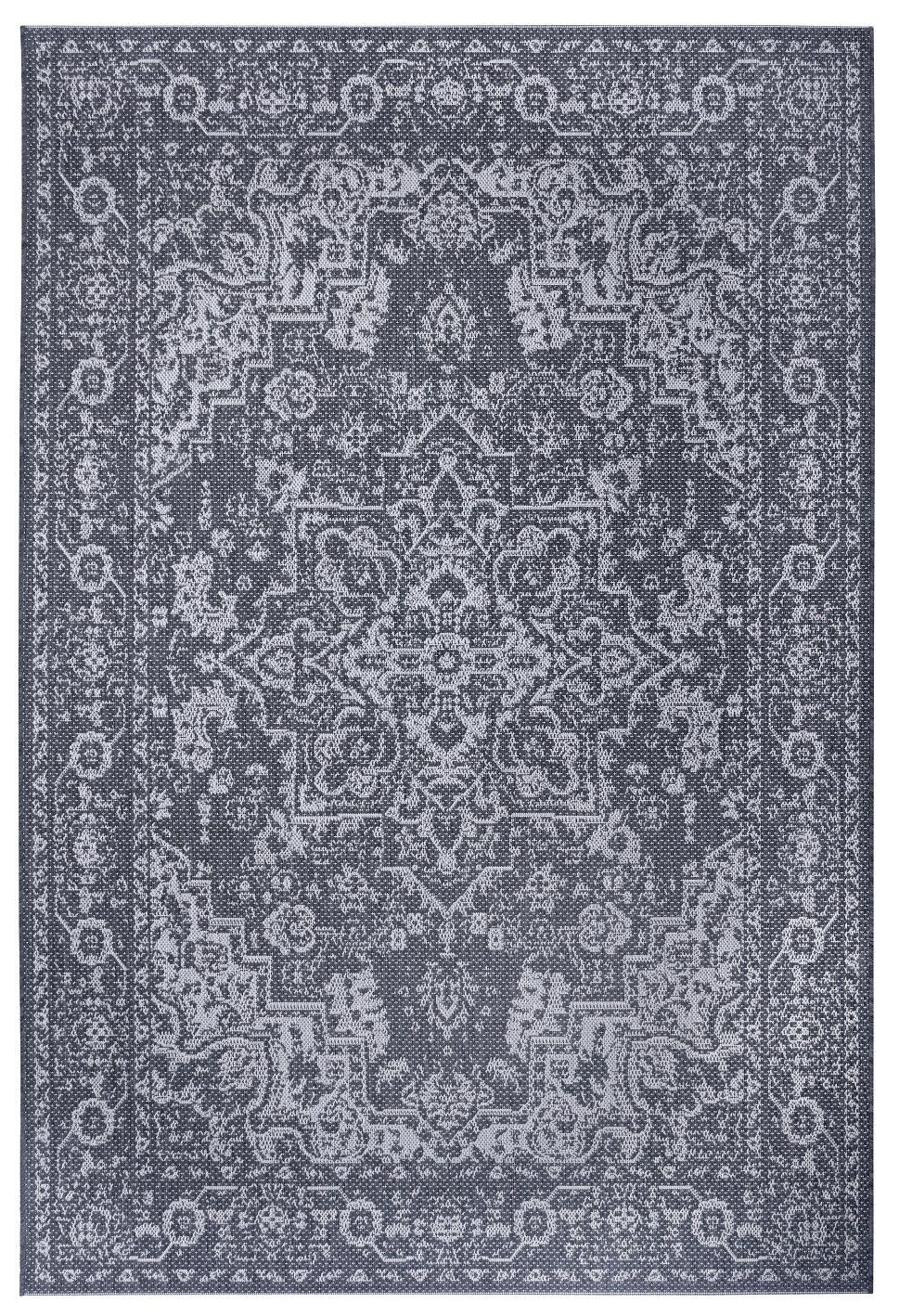 Hanse Home Collection koberce Kusový orientálny koberec Flatweave 104809 Grey / Cream - 200x290 cm