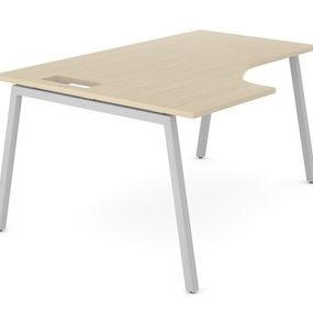 NARBUTAS - Rohový pracovný stôl NOVA A ľavostranný 160x120 cm