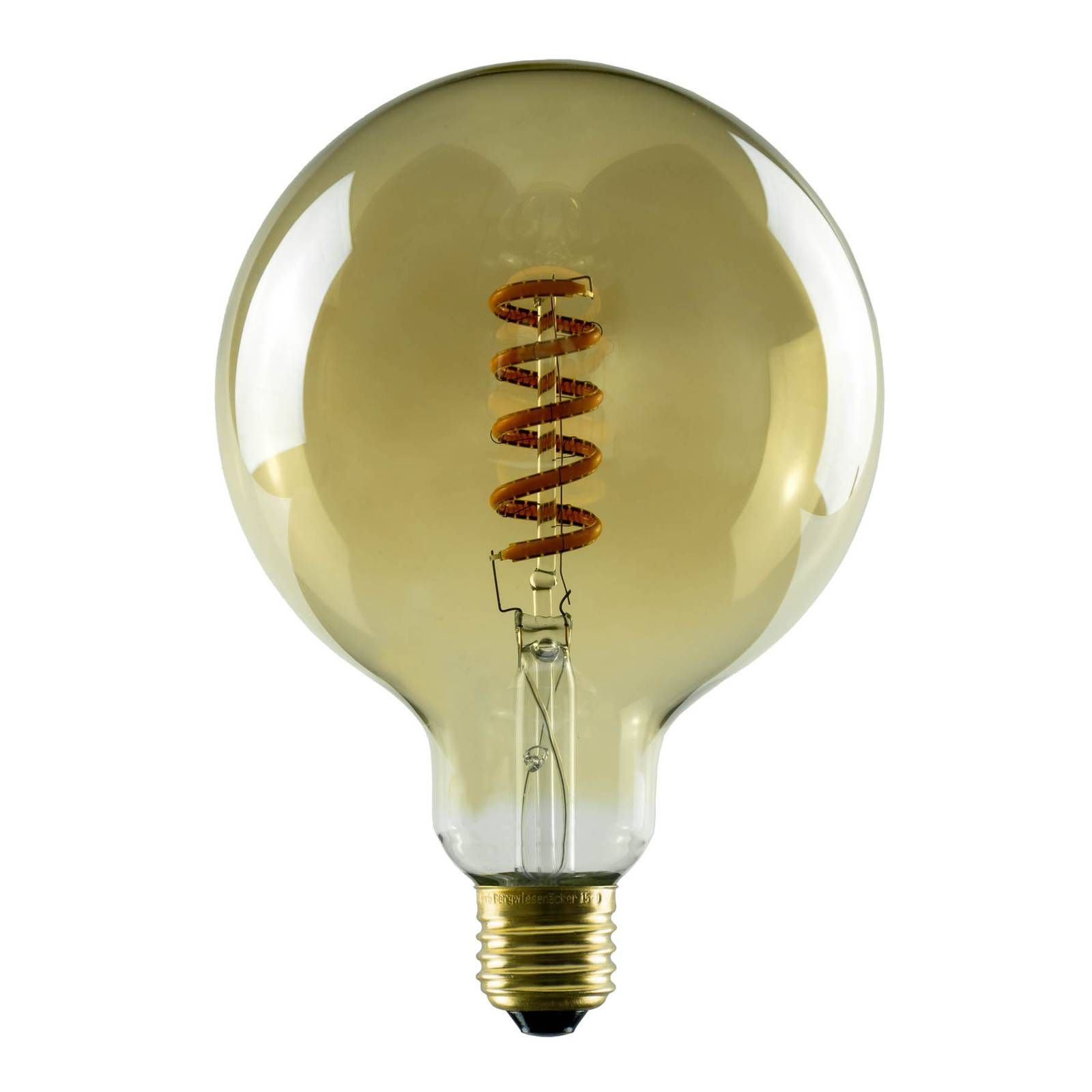 Segula SEGULA Globe LED E27 6W G125 1900K zlatá dim, sklo, E27, 6W, P: 18 cm
