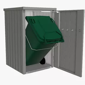 Biohort Box na odpadkový kôš BIOHORT Alex 1 (sivý kremeň metalíza)