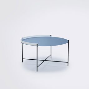 Houe Denmark - Konferenčný stolík EDGE, 76 cm, modrý