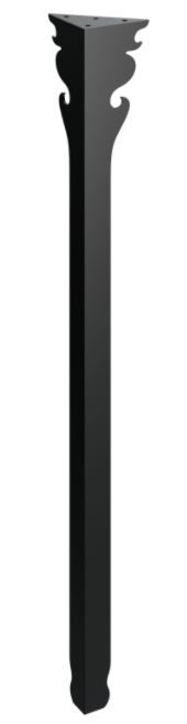 RMP Stolová noha Nyx 90 cm čierna NOHA019/90