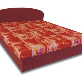 Manželská posteľ 160 cm Milka 4 (s penovými matracmi)