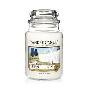 YANKEE CANDLE CLEAN COTTON 623 G