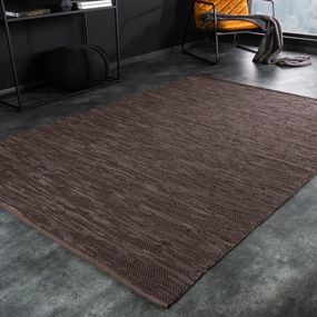 LuxD Dizajnový koberec Tahsin 230 x 160 cm tmavohnedý