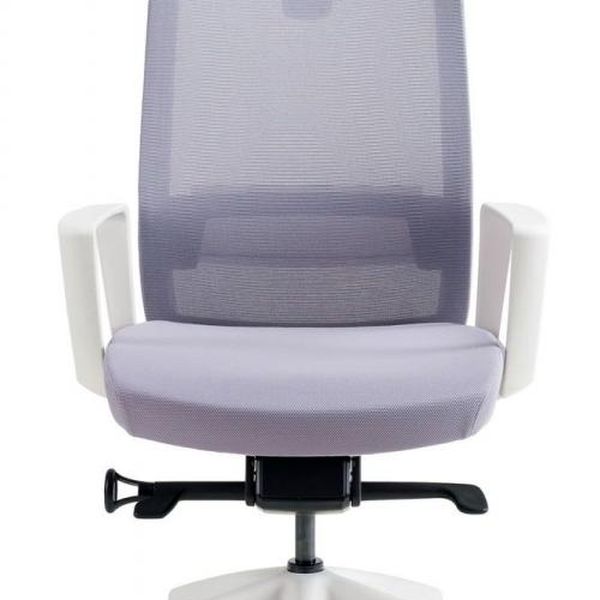bestuhl -  BESTUHL Kancelárska stolička J17 WHITE SP sivá