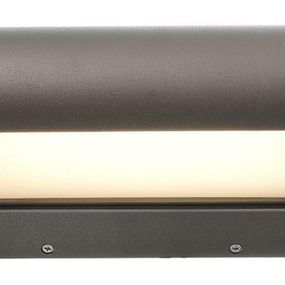 Light Impressions Deko-Light nástěnné přisazené svítidlo Segin 100-240V AC/50-60Hz 13,50 W 3000 K 370 lm 223,0 mm tmavě šedá 731118