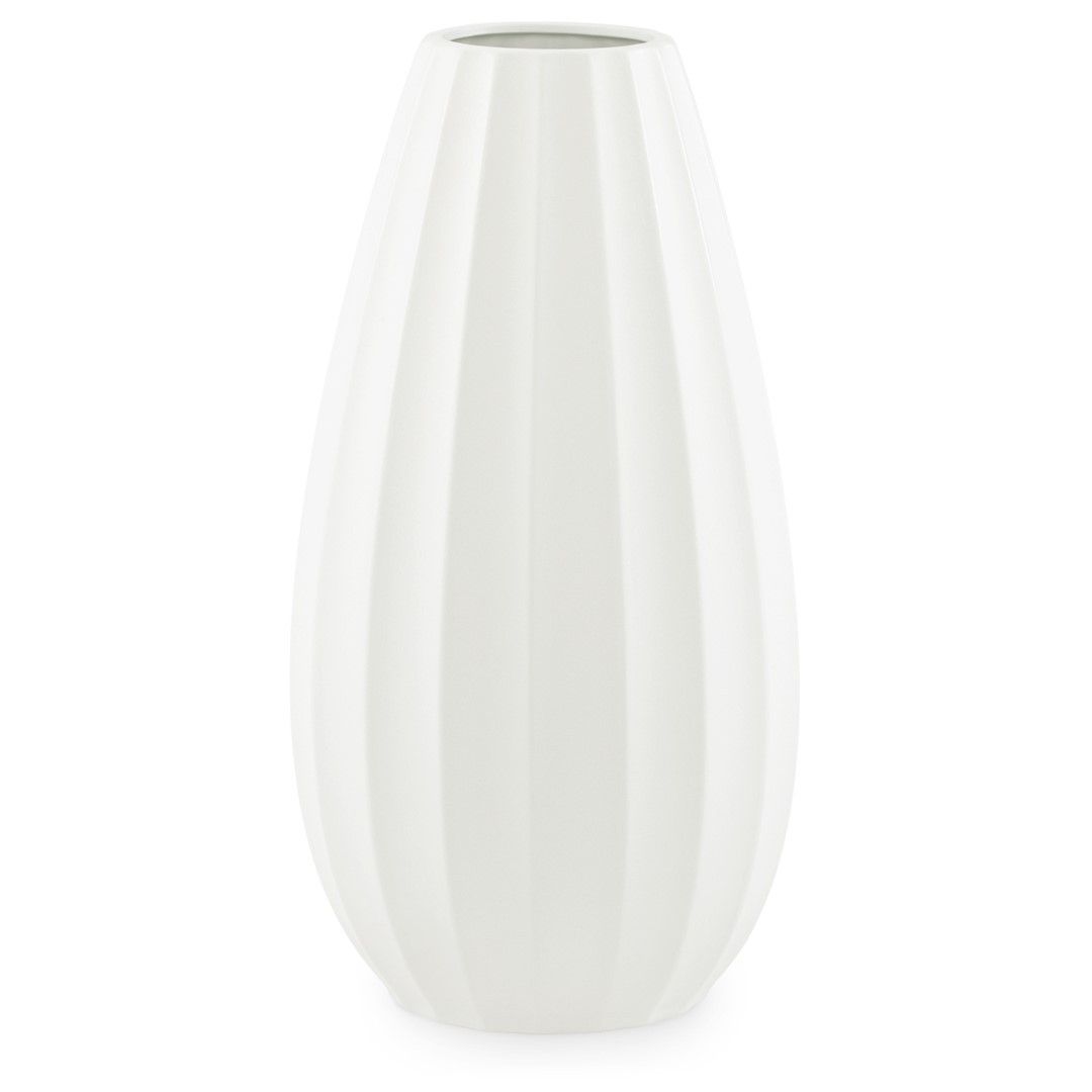 Váza Cob 18x33,5cm krémová
