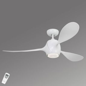 CasaFan Moderný stropný ventilátor Eco Fiore – LED svetlo, Obývacia izba / jedáleň, plast, 18W, K: 36.5cm