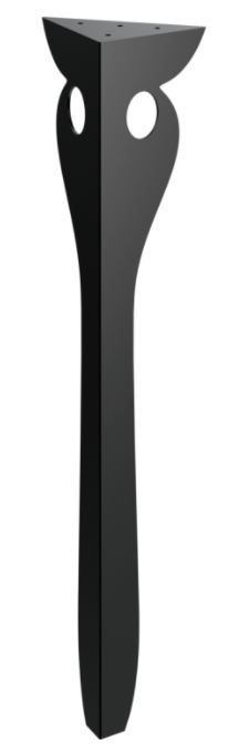 RMP Stolová noha Urania 72 cm čierna NOHA014/72